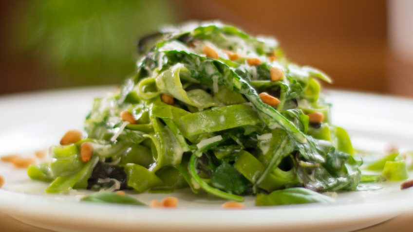 green pasta